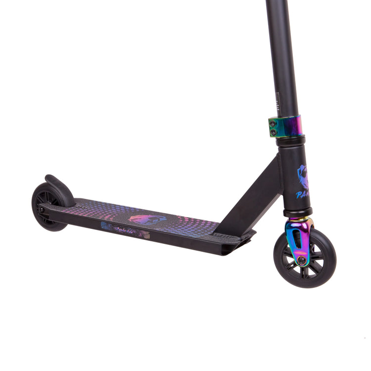 Panda Nubi Trick Løbehjul - Black/Rainbow-ScootWorld.dk