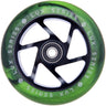 Striker Lux Spoked 110mm Sparkcykel Hjul - Svart/Grön