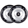 Proto Full Core Sliders Sparkcykel Hjul 2-Pak - Silver