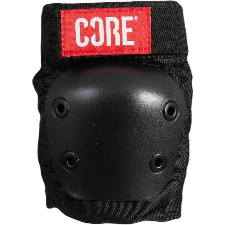 CORE Street Knæbeskyttere - Black/Red-ScootWorld.dk